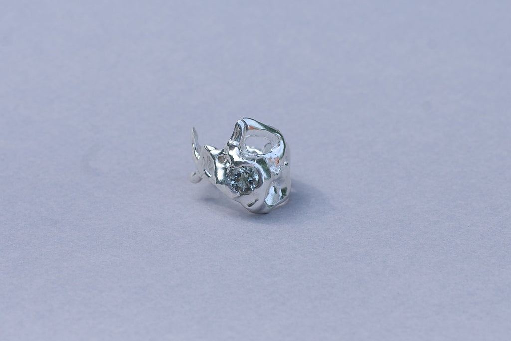 Liquid Orakel Green Quartz Ring