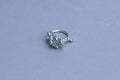Green Pearl Quartz Ring