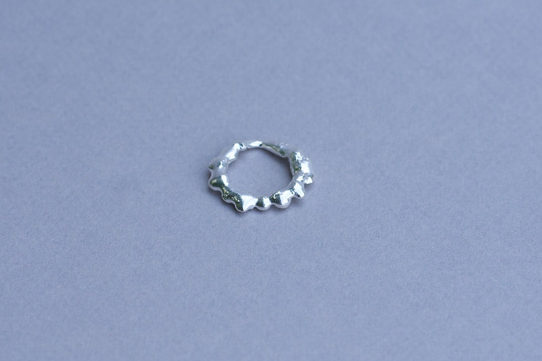 Sculptural Pearl Ring