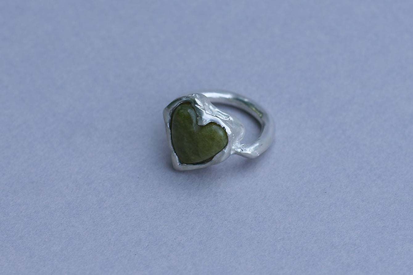 Heart Serpentine Ring