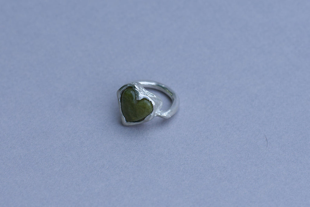 Heart Serpentine Ring