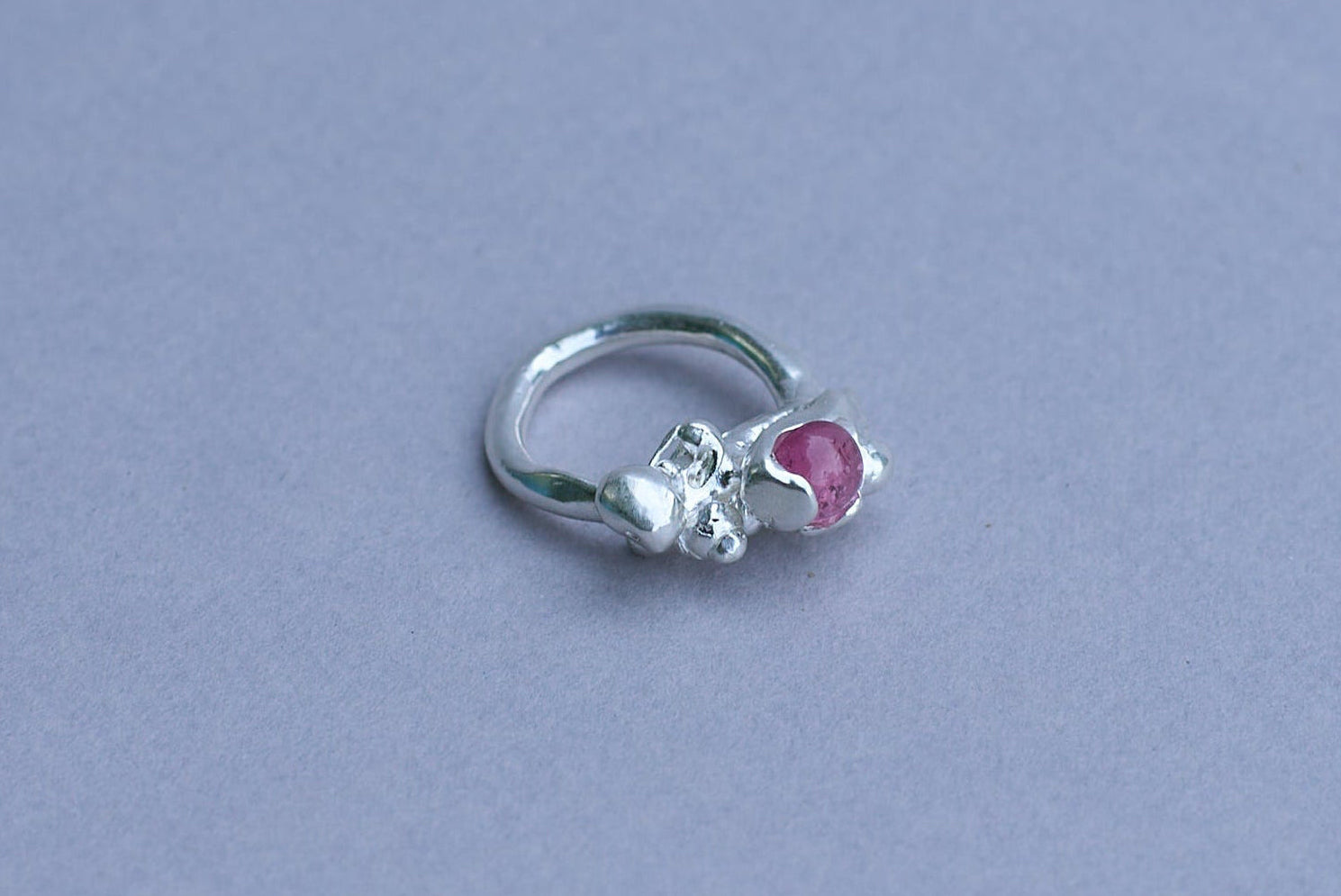 Wrapped Rhodonite Ring