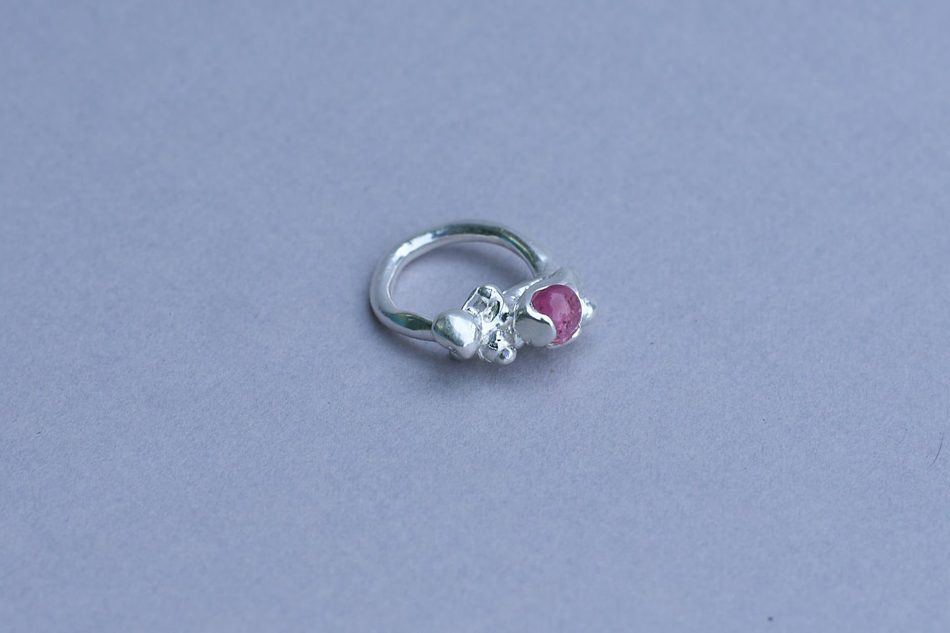 Wrapped Rhodonite Ring