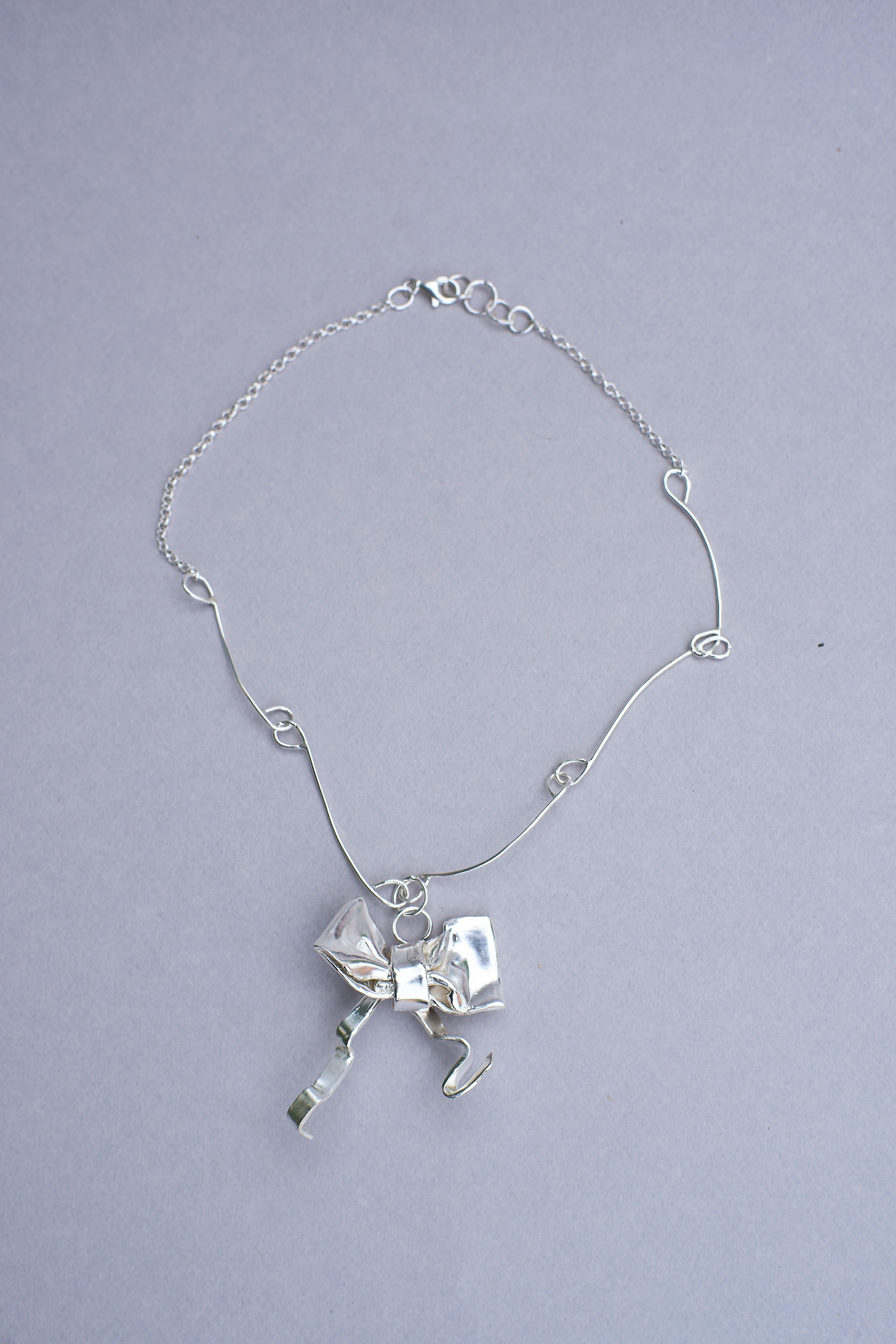 Sculptural Bow Necklace