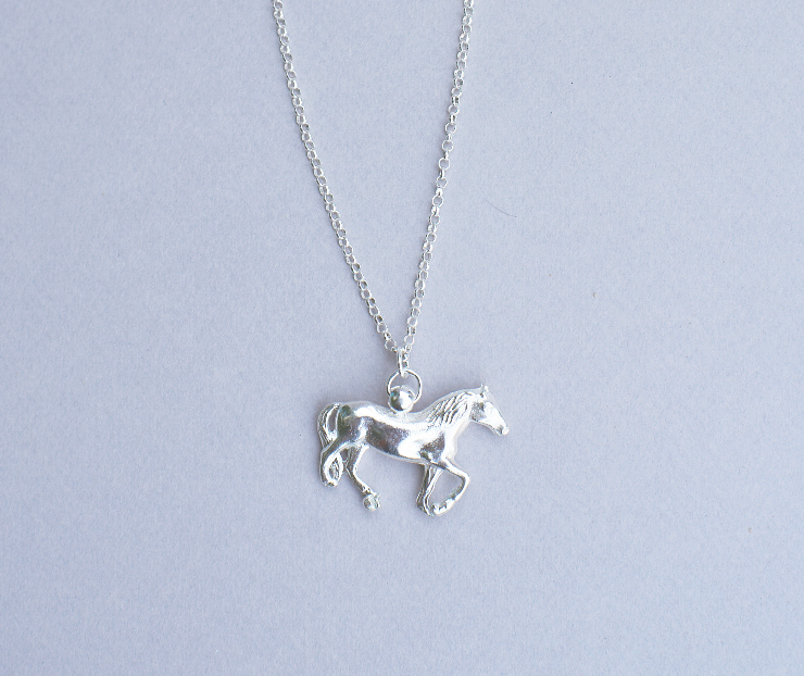 Horse Pendant Necklace